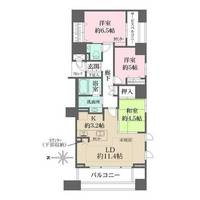 物件の間取り画像