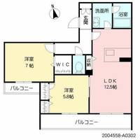 物件の間取り画像