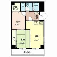 アンソレイユK0105の間取り