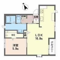 ハイツダイショウII0202の間取り