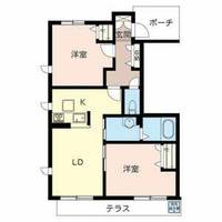 シャーメゾン紀寺A・Bの間取り