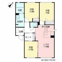 物件の間取り画像