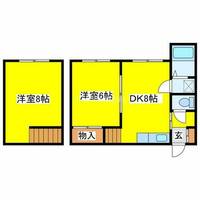 マクセル平岡203の間取り