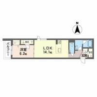 シャーメゾン アヴニール0203の間取り