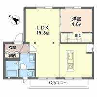 フラッツ紅雪0201の間取り