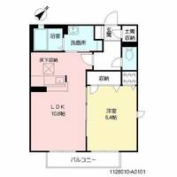 グレイス アコ-ドA0101の間取り