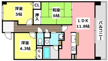 物件の間取り画像