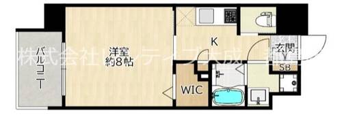 フォレストグレイス関目高殿Ⅶの間取り