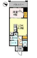 幸 court tsukamotoの間取り