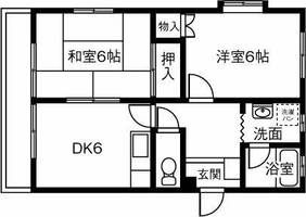 物件の間取り画像