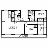 物件の間取り画像