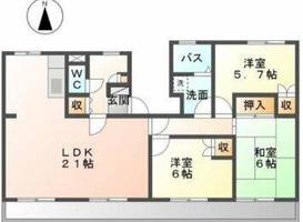 物件の間取り画像