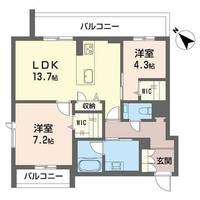 ベラ ルーナ0301の間取り