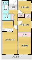 物件の間取り画像
