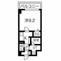 兵庫県伊丹市伊丹1丁目(マンション)の賃貸物件の間取り