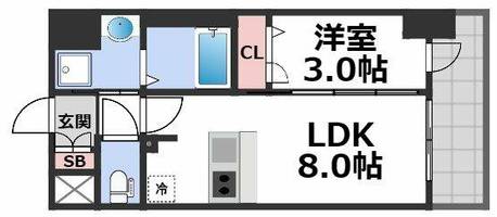 物件の間取り画像