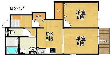 物件の間取り画像