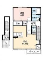 物件の間取り画像