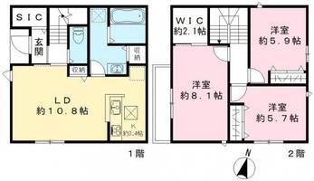 物件の間取り画像