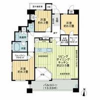 ライオンズ東山レジデンスの間取り
