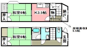 物件の間取り画像