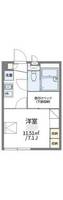 レオパレス北野の間取り