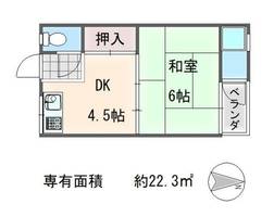 物件の間取り画像