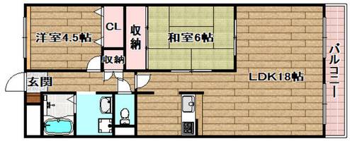 サンパレスの間取り