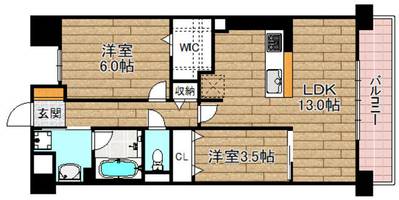 berryblue高槻(ベリーブルー高槻)の間取り