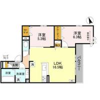兵庫県尼崎市塚口本町2丁目(アパート)の賃貸物件の間取り