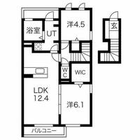 エスポワールブリイエの間取り