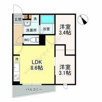 物件の間取り画像