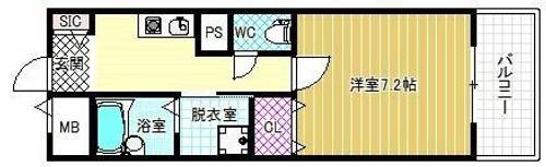 物件の間取り画像