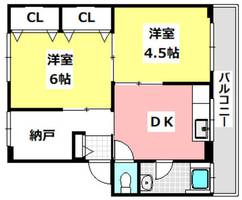 物件の間取り画像
