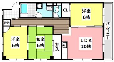物件の間取り画像