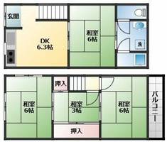 物件の間取り画像