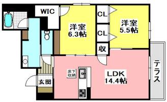 物件の間取り画像