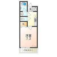 大阪府岸和田市北町(アパート)の賃貸物件の間取り