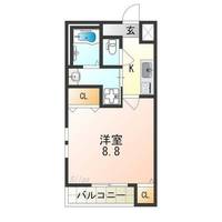 大阪府大阪市住吉区山之内3丁目(アパート)の賃貸物件の間取り