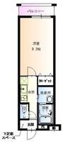 大阪府大阪市城東区天王田(アパート)の賃貸物件の間取り