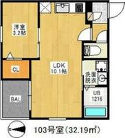 REGALEST椥辻の間取り