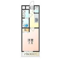 大阪府東大阪市稲田新町2丁目(アパート)の賃貸物件の間取り