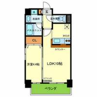 大阪府寝屋川市香里西之町(マンション)の賃貸物件の間取り