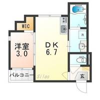 大阪府大阪市生野区中川東2丁目(アパート)の賃貸物件の間取り