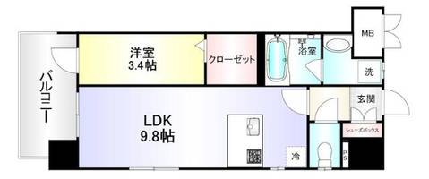 物件の間取り画像