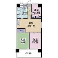 朝日プラザ九条(0003694)の間取り