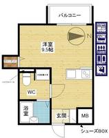 コンフォール姫島の間取り