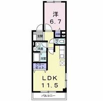 物件の間取り画像