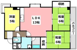 物件の間取り画像