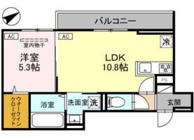 大阪府池田市井口堂3丁目(アパート)の賃貸物件の間取り